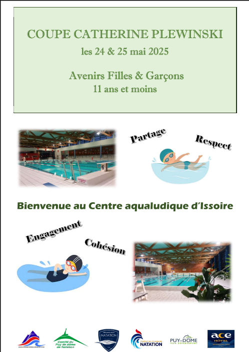 Coupe Catherine Plewinski - Issoire 24 et 25 mai 2025