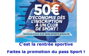 Pass Sports 2024... Du 1er juin au 31 décembre 2024