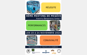 8ème Meeting de Megève 23 & 24 novembre 2024