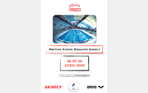 Meeting Avenirs-Benjamins des Dauphins d'Annecy 2025