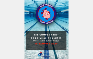 13ème Coupe Sprint de Cluses - Trophée J-Claude Rigoux