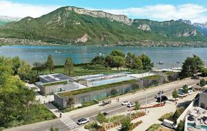 La future piscine des Marquisats - Annecy