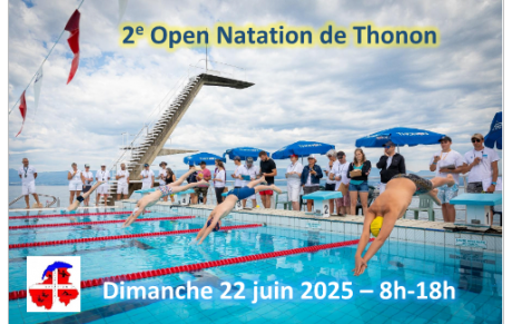 2ème Open Natation de Thonon les Bains - 22 juin 2025